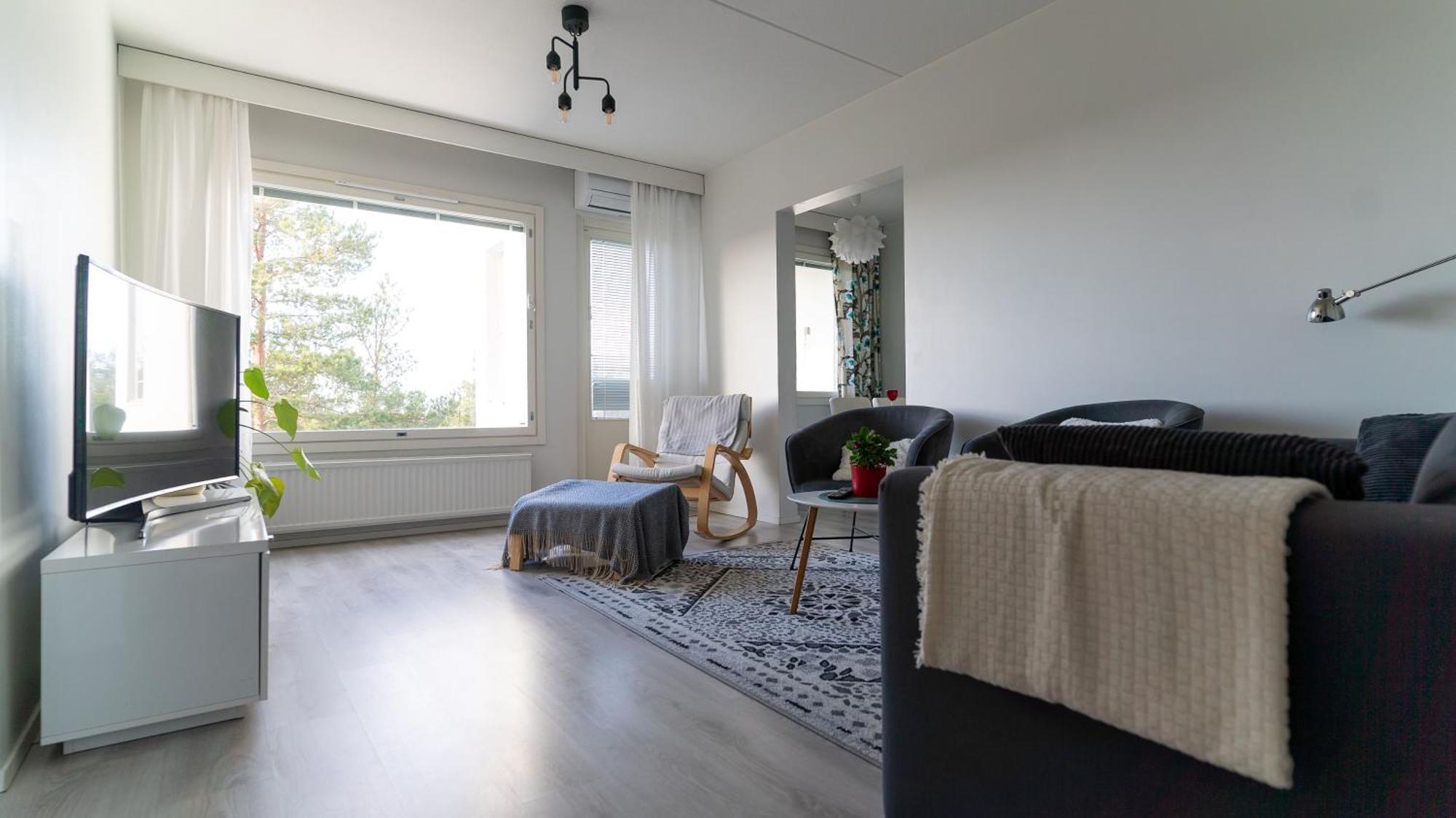 Spacious 68M2 Apartment With Fabulous Forest View And Aircon Järvenpää Exterior foto
